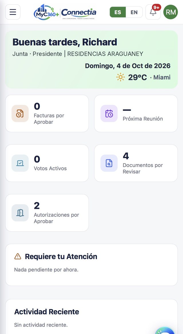 Portal de la Junta de Condominio